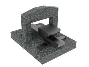 XYZ positioning system for laboratory analysis | ball screw drive, stepper motor, profile rail | travel 400 x 400 x 900 x 40 mm XYZ positioning system for laboratory analysis | ball screw drive, stepper motor, profile rail | travel 400 x 400 x 900 x 40 mm
