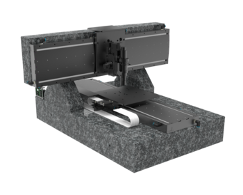 XYZ inspection portal | XY linear motor, profile rail | Z ball screw, DC motor | Pitch 720 x 720 x 100 mm XYZ inspection portal | XY linear motor, profile rail | Z ball screw, DC motor | Pitch 720 x 720 x 100 mm