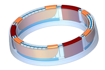 Coil system for rotary lifting drive - Smorgasbord