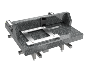 XY-2Z 4-Axis Gantry with aperture | XY linear motor, profile rail, air bearing | Z ball screw, DC motor | Travel 600 x 600 x 100 x 100 mm XY-2Z 4-Axis Gantry with aperture | XY linear motor, profile rail, air bearing | Z ball screw, DC motor | Travel 600 x 600 x 100 x 100 mm