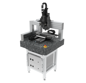 XY-2Z 3D printing gantry (clean room) | XY linear motor, linear measuring system | Z AC servo, ball screw, linear measuring system | 300 x 200 x 100 mm XY-2Z 3D printing gantry (clean room) | XY linear motor, linear measuring system | Z AC servo, ball screw, linear measuring system | 300 x 200 x 100 mm