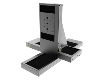 XYZ System for Laboratory and Wafer Inspection | Ball Screw, DC Motor, Cross Roller, Linear Measuring System XYZ System for Laboratory and Wafer Inspection | Ball Screw, DC Motor, Cross Roller, Linear Measuring System