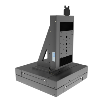 XYZ positioning system for laboratory inspection | ball screw, DC motor, cross roller, linear measuring system XYZ positioning system for laboratory inspection | ball screw, DC motor, cross roller, linear measuring system