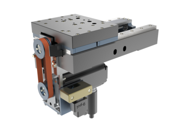 Kompakte automatisierte Probenzuführung | Lineareinheit mit Zahnriemenumlenkung für Prozesse mit begrenzten Bauraum - Handling und Produktion